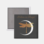 Ich glaube an Magie! Magnet (Vorderseite/Rückseite)