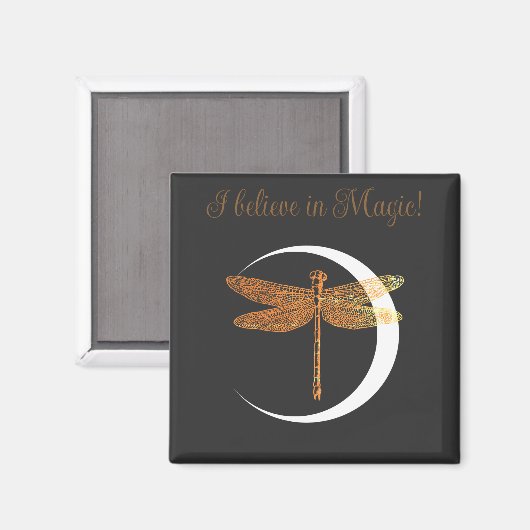 Ich glaube an Magie! Magnet (Vorderseite/Rückseite)