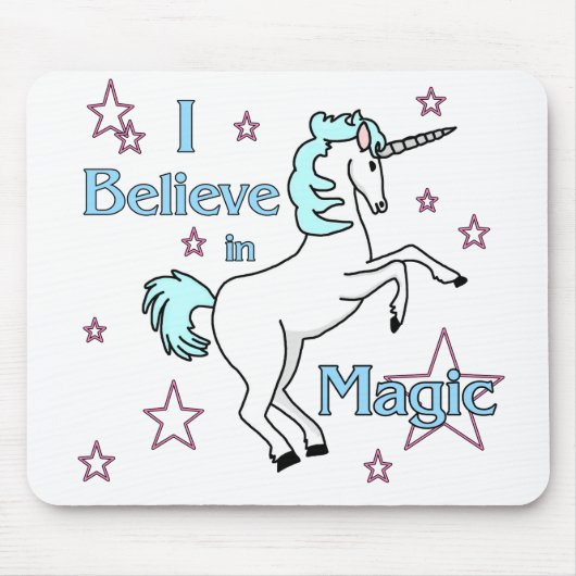 Ich glaube an Magie Mousepad (Vorne)