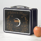 Ich glaube an Magie! Personalisiert Metall Brotdose (Beispiel)