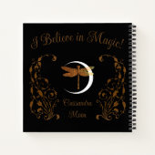 Ich glaube an Magie! Personalisiert Notizblock (Rückseite)