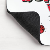 Ich glaube an Marienkäfer Mousepad (Ecke)