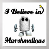 Ich glaube an Marshmallows Poster (Vorne)