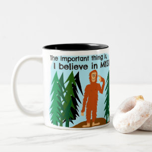 Ich glaube an MICH Kaffee-Tasse Zweifarbige Tasse