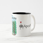 Ich glaube an MICH Kaffee-Tasse Zweifarbige Tasse (VorderseiteRechts)