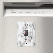 Ich glaube an mich selbst B Marble Bear Trader Sym Magnet (In Situ (Geschirrspüler))