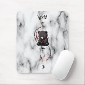Ich glaube an mich selbst B Marble Bear Trader Sym Mousepad (Mit Mouse)