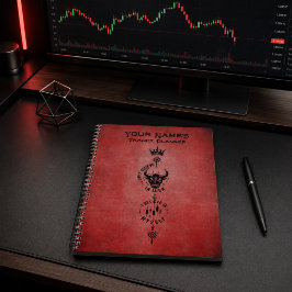 Ich glaube an mich selbst Crimson Red Trader Symbo Planer