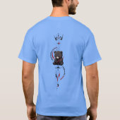 Ich glaube an mich selbst Dark Bear Trader Back Pr T-Shirt (Rückseite)