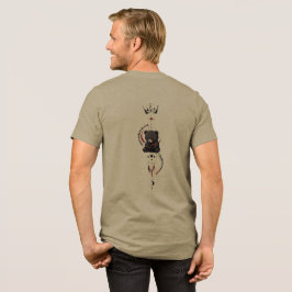 Ich glaube an mich selbst Dark Bear Trader Back Pr Tri-Blend Shirt
