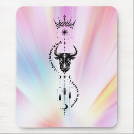 Ich glaube an mich selbst Pastell Aura Trader Symb Mousepad