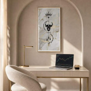 Ich glaube an mich selbst Premium Trader Poster