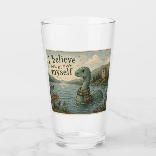 Ich glaube an mich selbst wunderliche Loch Ness Mo Glas