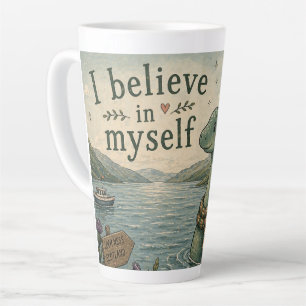 Ich glaube an mich selbst wunderliche Loch Ness Mo Milchtasse