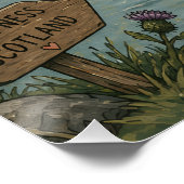 Ich glaube an mich selbst wunderliche Loch Ness Mo Poster (Ecke)
