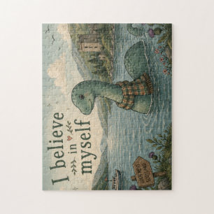 Ich glaube an mich selbst wunderliche Loch Ness Mo Puzzle