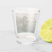 Ich glaube an mich selbst wunderliche Loch Ness Mo Schnapsglas (Rückseite)
