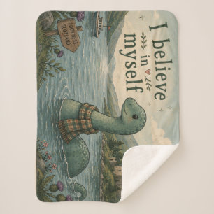 Ich glaube an mich selbst wunderliche Loch Ness Mo Sherpadecke