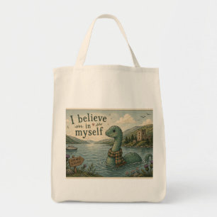 Ich glaube an mich selbst wunderliche Loch Ness Mo Tragetasche