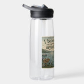 Ich glaube an mich selbst wunderliche Loch Ness Mo Trinkflasche (Rechts)
