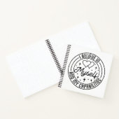 Ich glaube an mich und meine Fähigkeiten Notizblock (Innenseite)