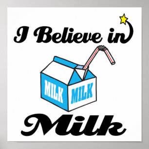 Ich glaube an Milch Poster