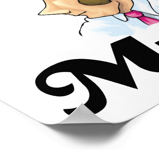 Ich glaube an Mullets Poster (Ecke)