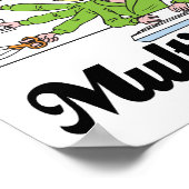 Ich glaube an Multitasking Poster (Ecke)