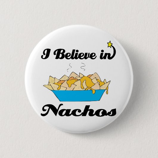Ich glaube an Nachos Button (Vorderseite)