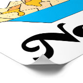 Ich glaube an Nachos Poster (Ecke)