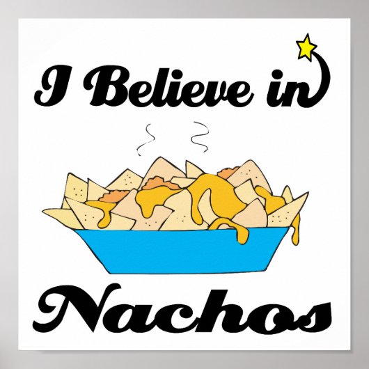 Ich glaube an Nachos Poster (Vorne)