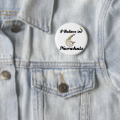 Ich glaube an Narwale Button (Beispiel)