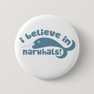 Ich glaube an Narwhals Button