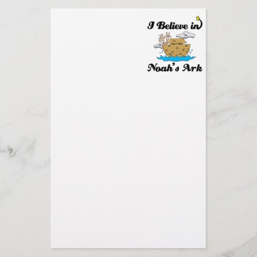 Ich glaube an Nashark Briefpapier (Vorderseite)