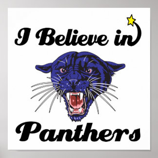 Ich glaube an Panther Poster
