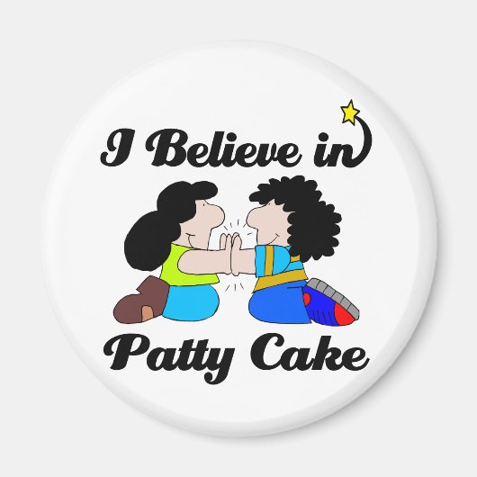 ich glaube an patty cake magnet (Vorne)