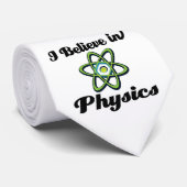 Ich glaube an Physik Krawatte (Gerollt)
