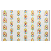 Ich glaube an Pizza Stoff (Fat Quarter (45,7 x 55,9 cm))