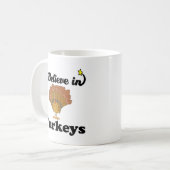 Ich glaube an Puten Kaffeetasse (Vorderseite Links)