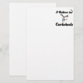Ich glaube an Räder Briefpapier (Vorne/Hinten)