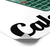 Ich glaube an Rechner Poster (Ecke)