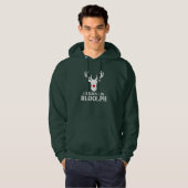 Ich glaube an Rudolph, Weihnachtsthema Hoodie (Vorne ganz)