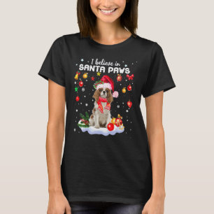 Ich glaube an Santa Paws Cavalier King Charles Spa T-Shirt