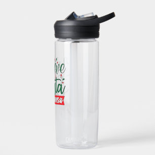 Ich glaube an Santa Paws Funny Christmas Dog Liebh Trinkflasche