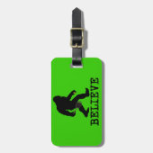 Ich glaube an Sasquatch Gepäckanhänger (Vorderseite vertikal)