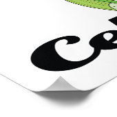 Ich glaube an Sellerie Poster (Ecke)