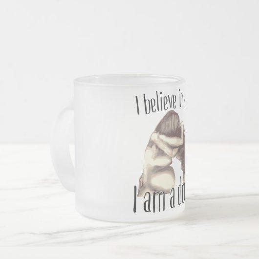 Ich glaube an Sie - doula Tasse (Vorderseite Links)