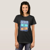Ich glaube an Sie Leopard Motivierend Testing Day T-Shirt (Vorne ganz)