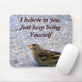Ich glaube an Sie_ Mousepad (Mit Mouse)