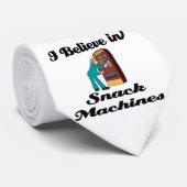 Ich glaube an Snacks Krawatte (Gerollt)